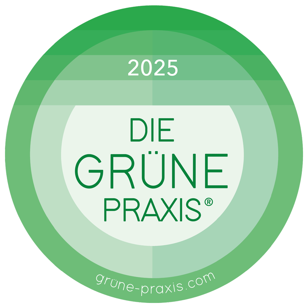 Grüne Praxis 2025 Logo